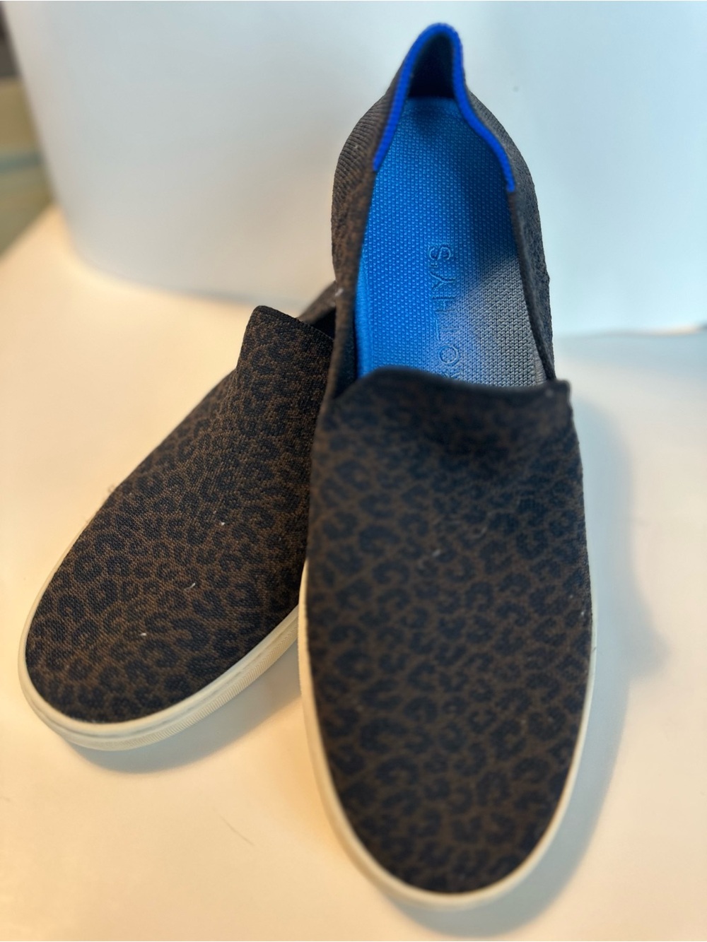 Rothy's The Original Slip On Sneaker in Espresso Spot